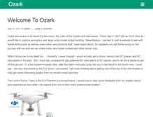 Tablet Screenshot of ozarkaerospace.com